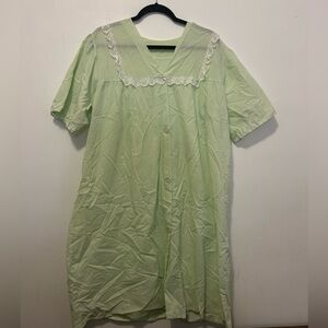 vintage mint green nightgown